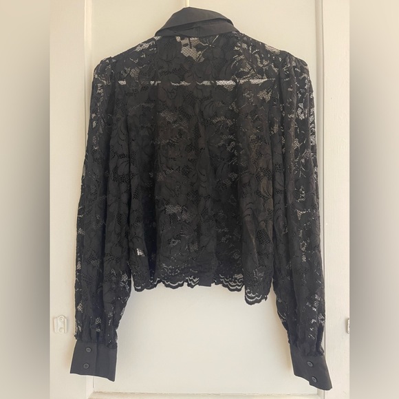 DOLAN Sheer Lace Blouse - Picture 2 of 9